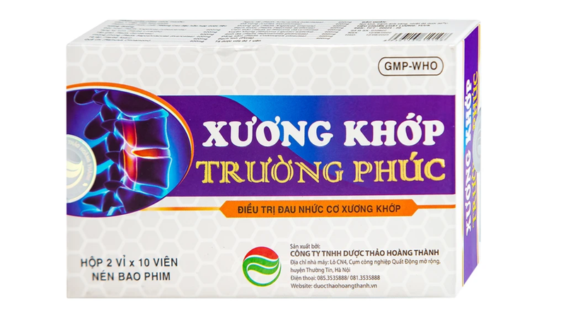 Thực phẩm chức năng hỗ trợ xương khớp Trường Phúc được nhiều người trung niên và cao tuổi lựa chọn