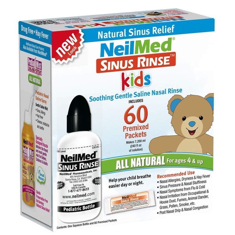 bình rửa mũi cho bé Neilmed