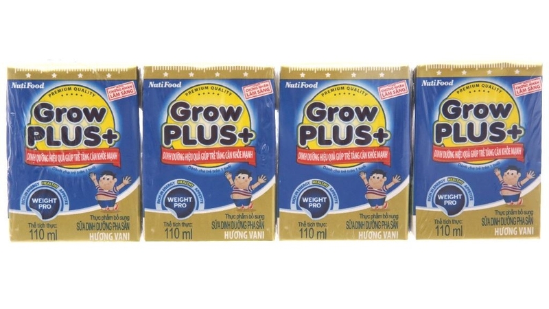 Sữa GrowPLUS+ Xanh dạng hộp tiện lợi khi sử dụng