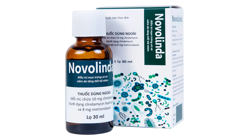 Novolinda hỗ trợ cải thiện các triệu chứng của viêm nang lông