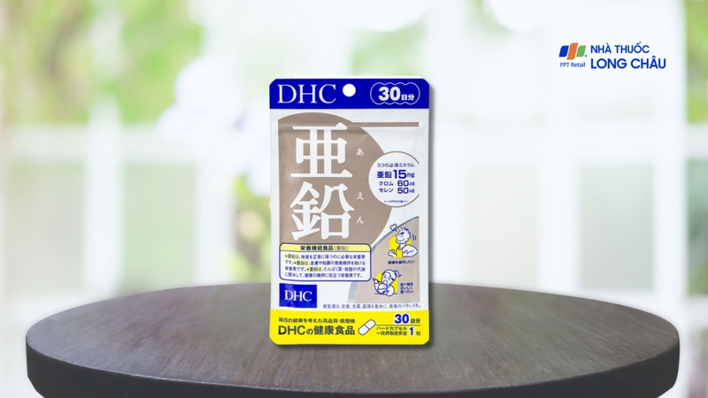 Viên uống Zinc DHC hỗ trợ cung cấp kẽm cho cơ thể