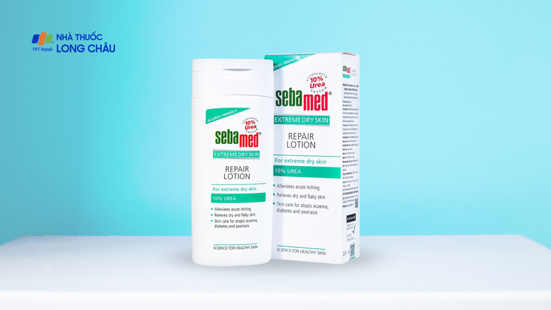 Nutraplus Lipolotion U10 chứa urea ở nồng độ 10%