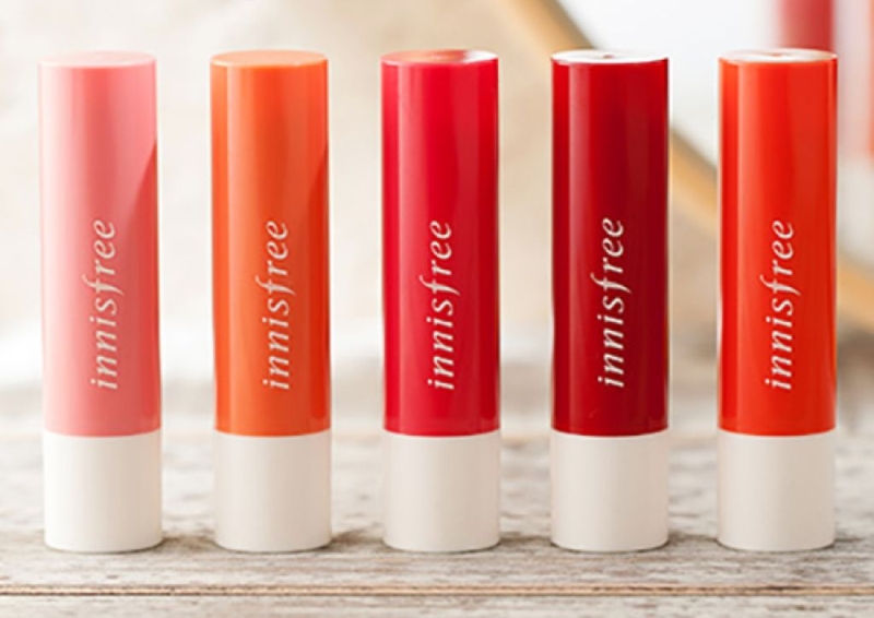 Son dưỡng trị thâm môi cho nam Innisfree Glow Tint Lip Balm