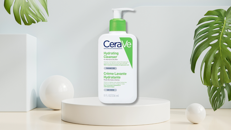 Sữa rửa mặt Cerave Hydrating Cleanser  là 1 trong top 9 sữa rửa mặt là chìa khóa giúp nâng tầm diện mạo làn da bạn