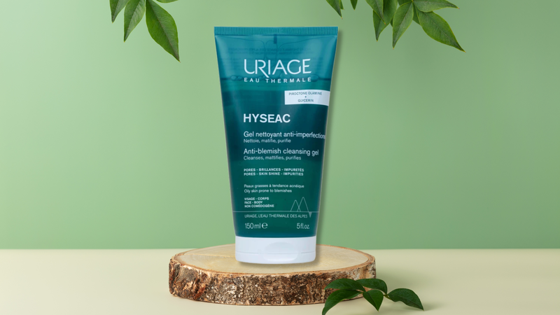 Uriage Hyséac Cleansing Gel giúp làm sạch, loại bỏ bụi bẩn, bã nhờn dư thừa trên da