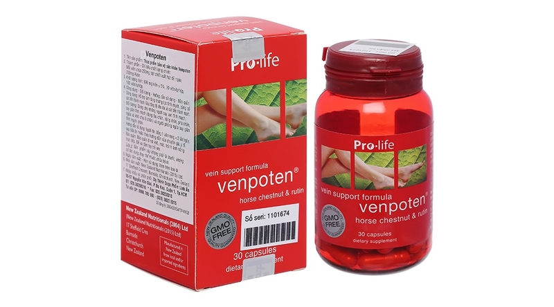 Top các thuốc điều trị suy giãn tĩnh mạch chân tốt nhất hiện nay 3