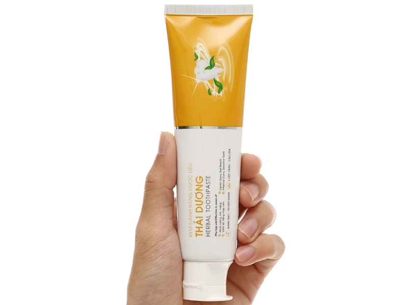 Kem đánh răng cho người niềng răng: dược liệu Thái Dương