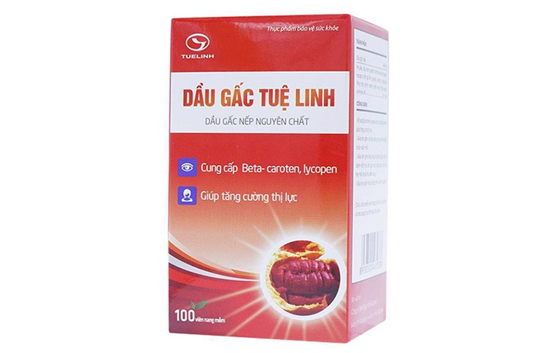 Tuệ Linh viên uống dầu gấc tốt nhất hiện nay