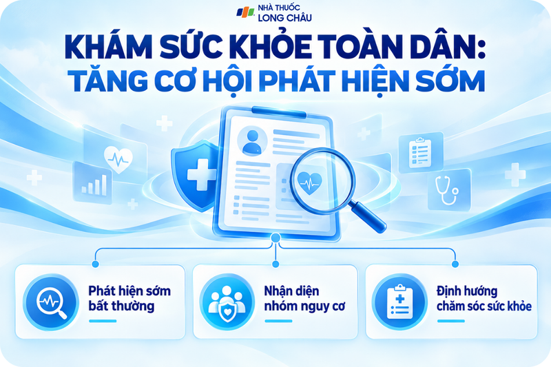 Khám sức khỏe toàn dân góp phần phát hiện sớm bất thường và định hướng chăm sóc sức khỏe