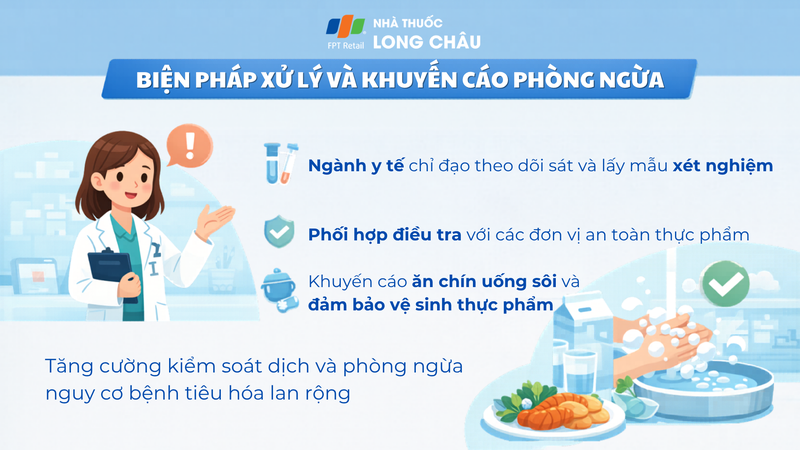 Ngành y tế tăng cường kiểm tra, khuyến cáo đảm bảo vệ sinh ăn uống