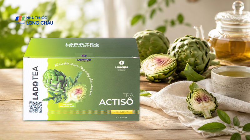 Trà Actisô Premium Ladopha