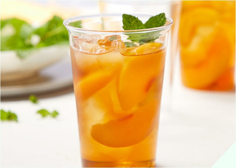 Cách uống trà đào để giảm cân