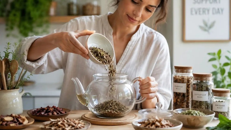 Người dùng nên tìm hiểu kỹ thành phần trước khi sử dụng trà Essiac