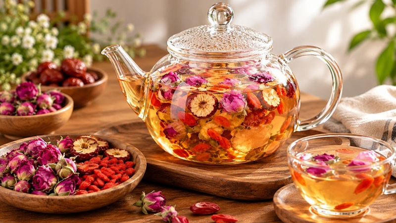 Có thể thưởng thức trà với lượng vừa phải trong chế độ ăn đa dạng