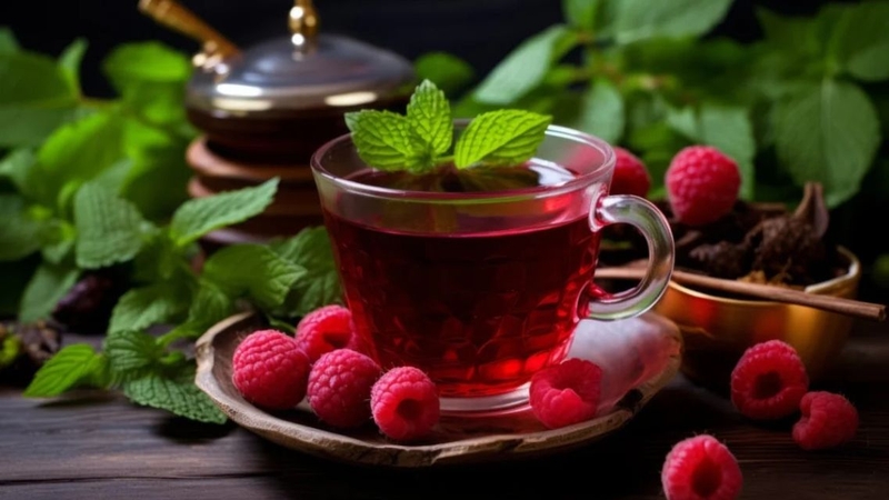 Sử dụng trà mâm xôi đúng liều lượng để khai thác tối đa công dụng