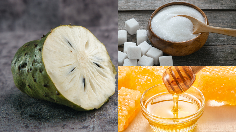 Cách tính calo khi tự làm trà mãng cầu là tính calo của từng nguyên liệu