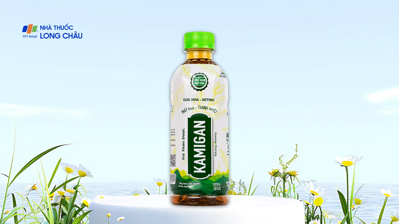 Trà Thảo Dược Kamigan Không Đường (290ml) giá tốt
