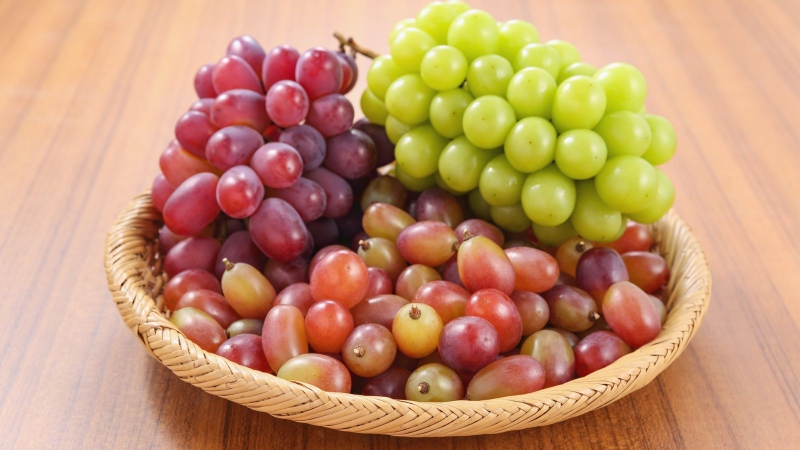 Nho cung cấp một lượng lớn hợp chất chống oxy hóa