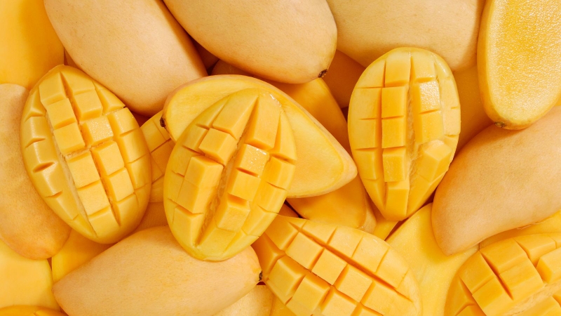 Xoài chín chứa một lượng đường fructose