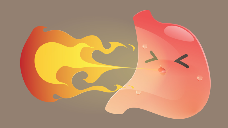 Trào ngược dạ dày không trực tiếp làm tăng huyết áp