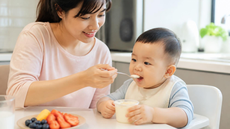 Cho trẻ ăn nhiều váng sữa có tốt không?