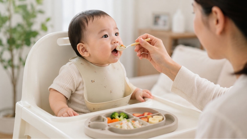 Chế độ ăn uống đầy đủ và cân đối góp phần hỗ trợ trẻ phục hồi nhanh hơn