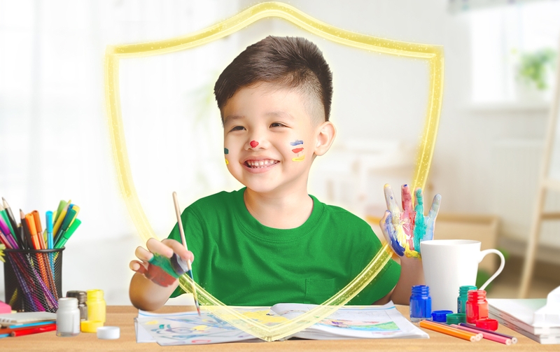 Trẻ em ăn phô mai con bò cười có cao không?