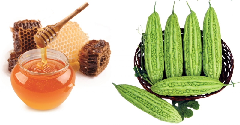 trị dị ứng da mặt bằng khổ qua 3