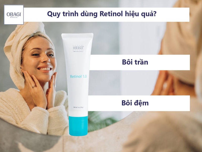 trị sẹo rỗ bằng retinol 3