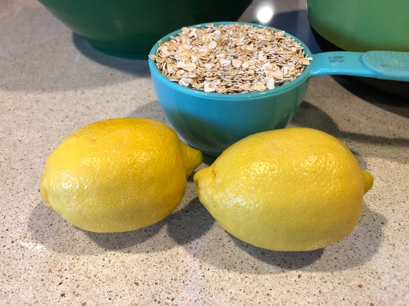 Trị viêm nang lông bằng bột yến mạch3