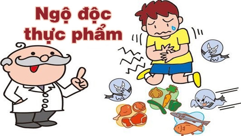 Triệu chứng buồn nôn tiêu chảy do ngộ độc thức ăn