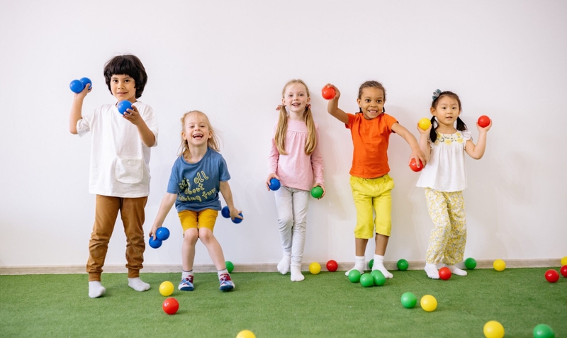 Trò chơi vận động cho trẻ mầm non giúp phát triển thể chất 2