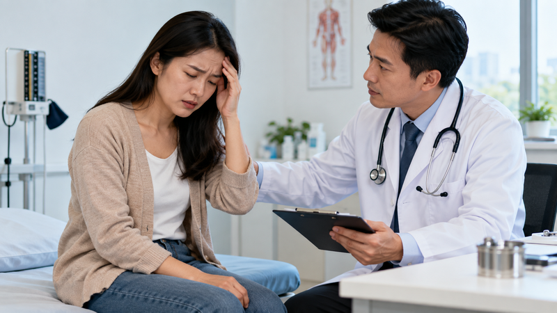 Nên thăm khám sớm nếu chóng mặt kèm các dấu hiệu bất thường