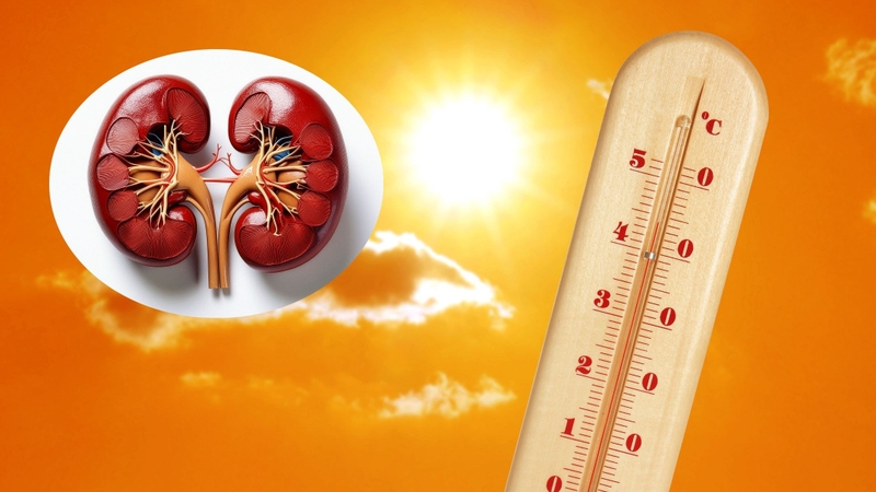 Trời nắng nóng tác động đến chức năng thận ra sao?