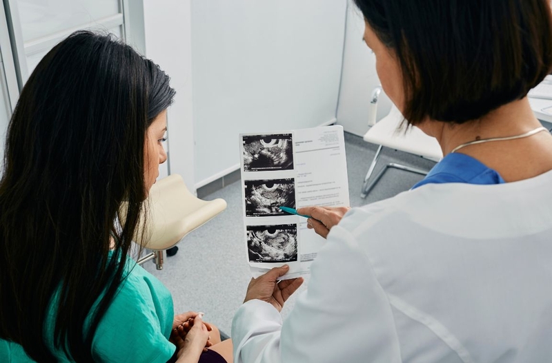 Trứng đã rụng siêu âm có thấy không 3