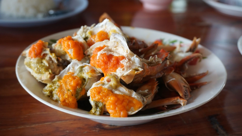 Trứng ghẹ ăn được không​? Giá trị dinh dưỡng và lợi ích của trứng ghẹ 1