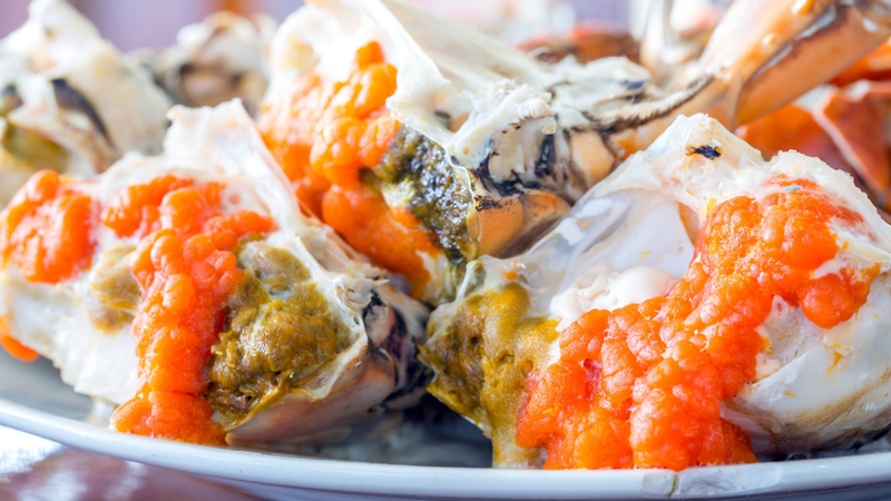 Trứng ghẹ ăn được không​? Giá trị dinh dưỡng và lợi ích của trứng ghẹ 3