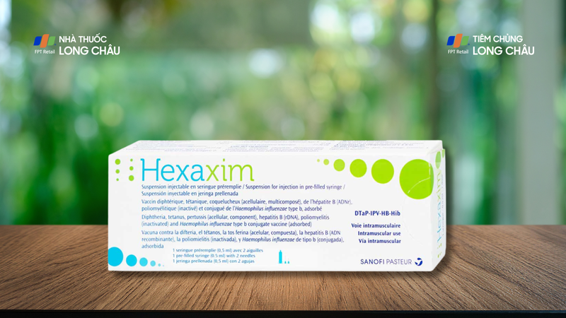Hexaxim là vắc xin 6 trong 1 giúp trẻ phòng ngừa cùng lúc nhiều bệnh truyền nhiễm nguy hiểm