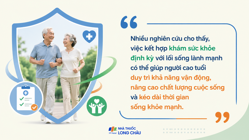 Cần kết hợp với lối sống lành mạnh để sống vui và sống khỏe
