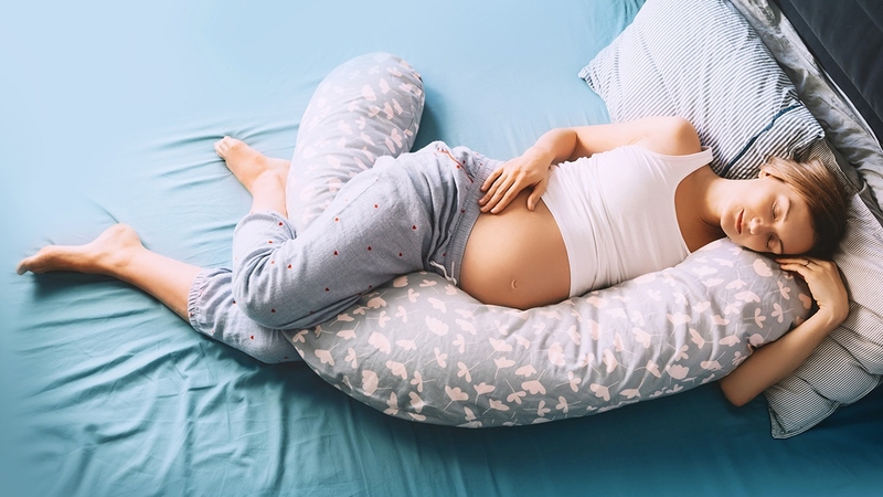 Tư thế nằm khi bị bóc tách - Mẹ bầu không thể bỏ qua! 4