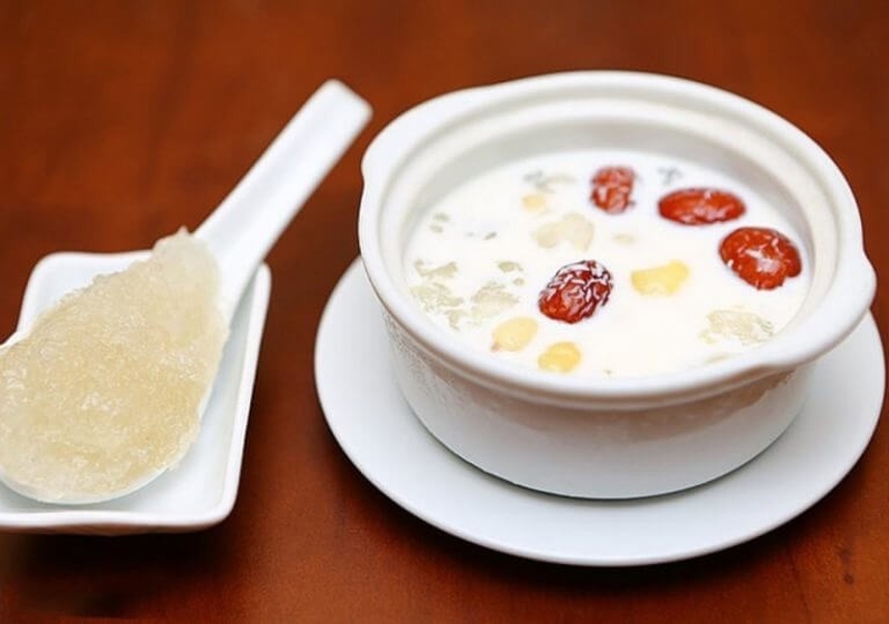 Tuyết yến chưng sữa tươi đẹp da, giữ dáng