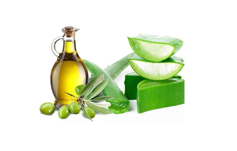 ủ tóc bằng nha đam 3