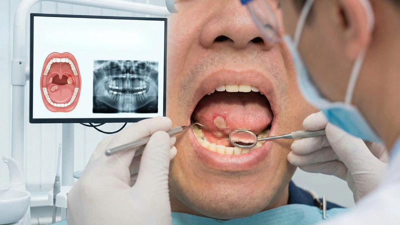 Khối u lưỡi phát triển âm thầm, xâm lấn sâu trước khi được phát hiện
