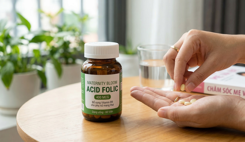 Không nên tự ý tăng liều sử dụng acid folic mà không có chỉ định của bác sĩ