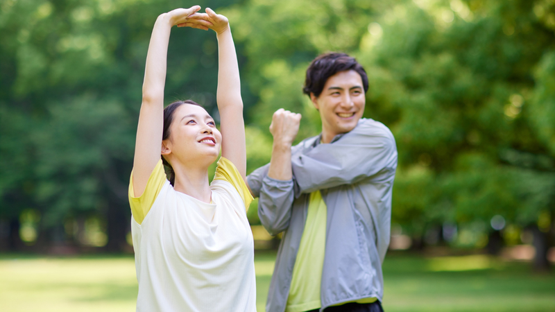 Kết hợp vận động thường xuyên để tránh tăng cân