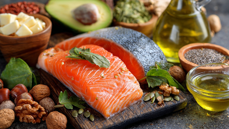 Ưu tiên chất béo lành mạnh như dầu ô liu, quả bơ, cá béo