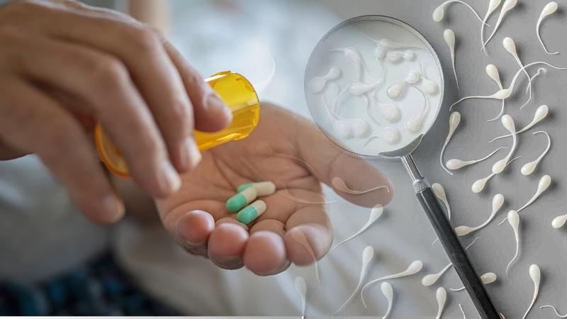 Thời gian ảnh hưởng của kháng sinh đến tinh trùng khác nhau tùy từng loại thuốc