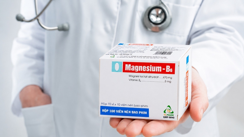Magie B6 hỗ trợ bổ sung magie cho cơ thể khi có nguy cơ thiếu hụt