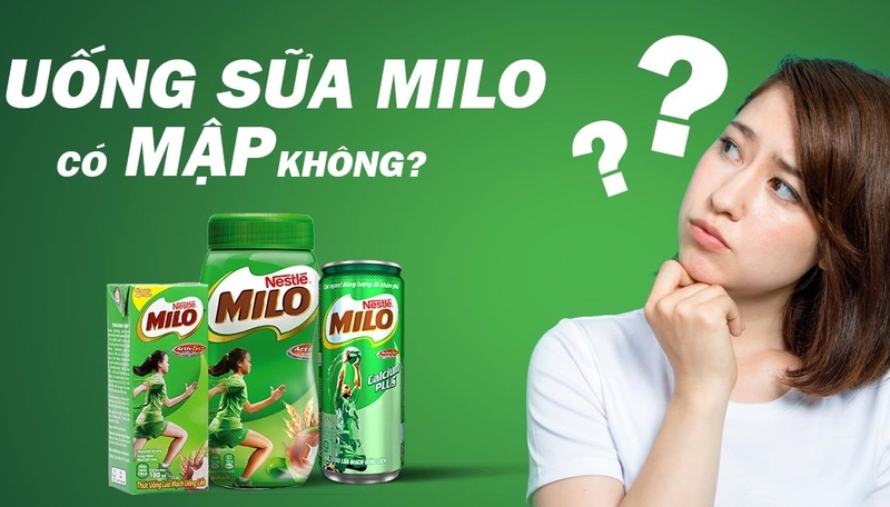 uống milo có tăng cân không 2