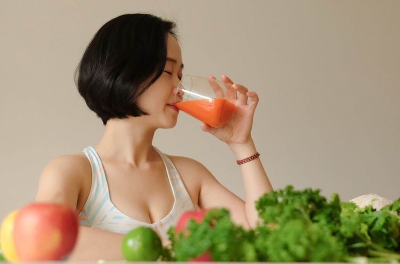 uống nước táo giảm cân 2